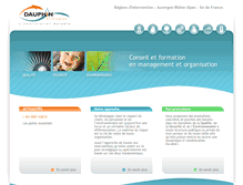 Tablet Screenshot of dauphin-strategies.com